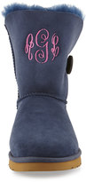 Thumbnail for your product : UGG Monogrammed Bailey Button Short Boot, Navy