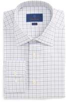 Thumbnail for your product : David Donahue Trim Fit Check Dress Shirt