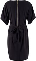 Thumbnail for your product : Closet Black Wrap Tie Back Kimono Style Dress