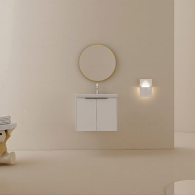 Red Barrel Studio 24 Inch Soft Close Doors Bathroom Vanity With Sink, Suitable For Small Bathroom