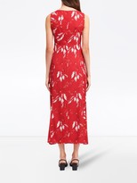 Thumbnail for your product : Prada abstract-print V-neck dress