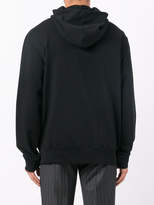 Thumbnail for your product : Maison Margiela print panel hoodie
