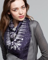 Thumbnail for your product : Jane Carr Camouflage Silk Square Scarf