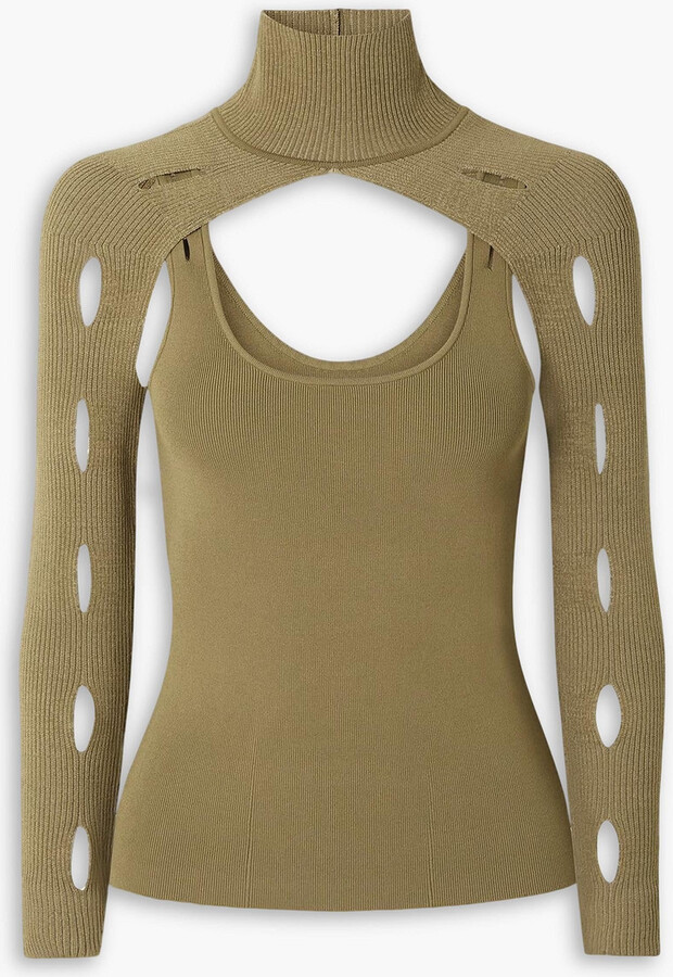 Dion Lee Lustrate Fork Tank Top ShopStyle