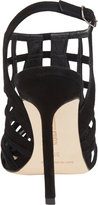 Thumbnail for your product : Manolo Blahnik Dance2 Caged Slingback Sandals