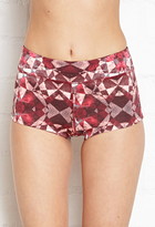 Thumbnail for your product : Forever 21 Prism Printed Hot Yoga Shorts