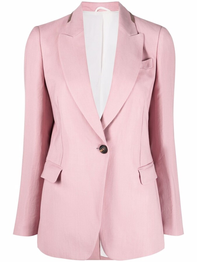 Light Pink Blazer | Shop the world's largest collection of fashion |  ShopStyle