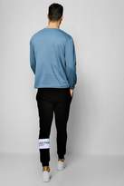 Thumbnail for your product : boohoo MAN Collection Spliced Box Oversized T-Shirt