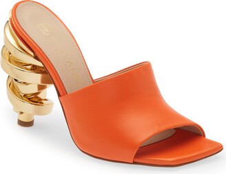 Orange Peep Toe Shoes | ShopStyle UK