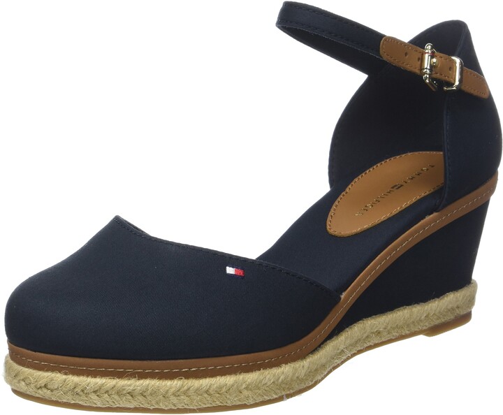 closed toe wedges uk