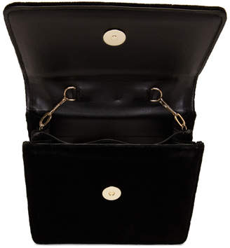 M2Malletier Black Velvet Mini Collectionneuse Bag