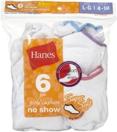 Thumbnail for your product : Hanes Red Label Cushion No-Show - White Multi-Large