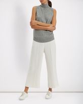 Thumbnail for your product : Jaeger High-Waisted Wide-Leg Trousers