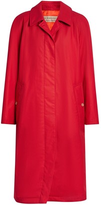 Burberry Single-Breasted Rain Coat