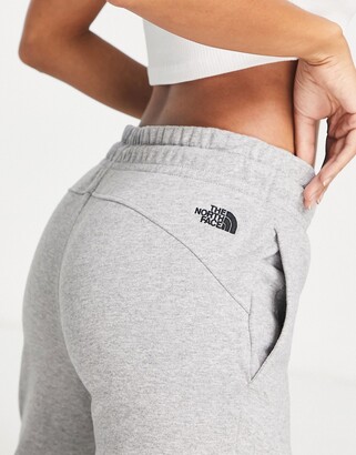 The North Face Shispare sherpa fleece sweatpants in dark gray - Exclusive  to ASOS