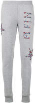Thumbnail for your product : Philipp Plein crystal embellished track pants