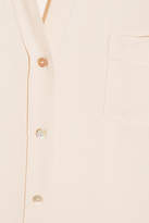 Thumbnail for your product : L'Agence Ryan Silk-georgette Shirt - Peach