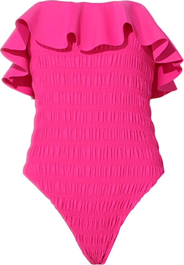 Cleobella Women Amelia One Piece Swimsuit In Magenta