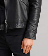 Thumbnail for your product : AllSaints Alderson Leather Biker Jacket