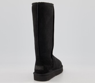 UGG Classic Tall II Boots Black Suede