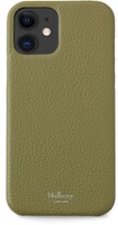 Thumbnail for your product : Mulberry iPhone 12 Case with MagSafe Black Small Classic Grain