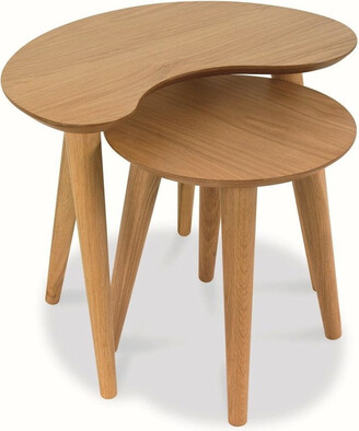 CALIBRE FURNITURE Atelier Coffee/Side Tables Set/2 Natural
