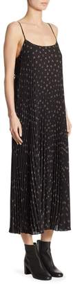 Vince Tossed Ditsy Pleated Dress