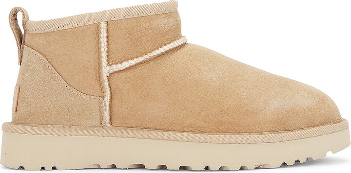 UGG Classic Ultra Mini Boot in Beige