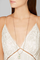 Thumbnail for your product : Pascale Monvoisin Simone 9-karat Rose Gold Multi-stone Necklace