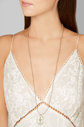 Pascale Monvoisin Simone 9-karat Rose Gold Multi-stone Necklace