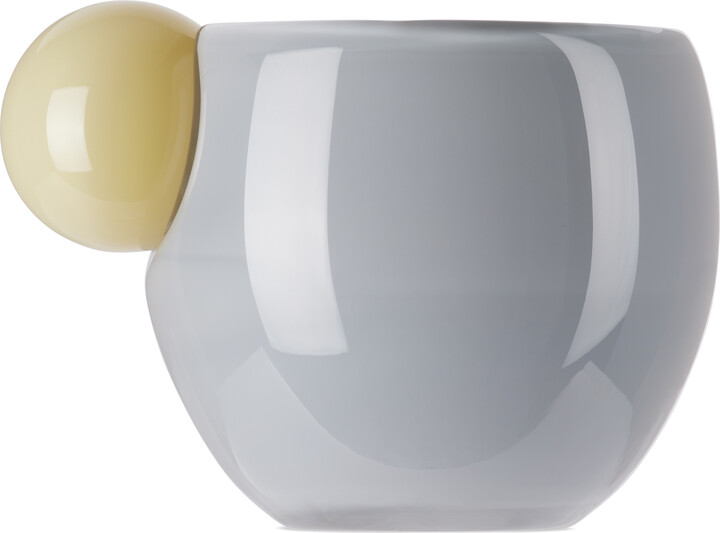Helle Mardahl Blue & Yellow 'The Cup Medi' Mug