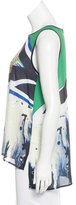 Thumbnail for your product : Clover Canyon Sleeveless Printed Top