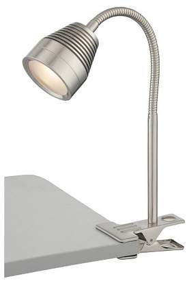 Lite Source Nobu 1 Light LED Clip-On Lamp -Steel