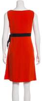 Thumbnail for your product : RED Valentino V-neck Sleeveless Mini Dress