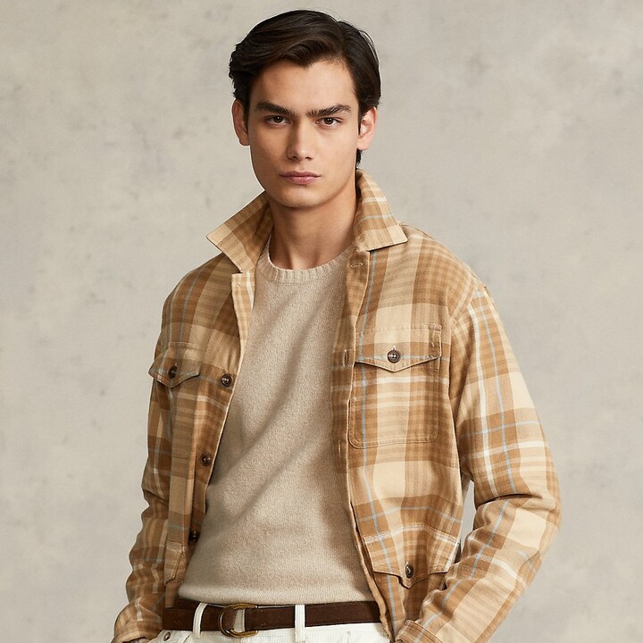 Flannel Shirts For Men- Ralph Lauren | ShopStyle