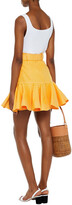 Thumbnail for your product : Zimmermann Ruffled Linen Mini Skirt