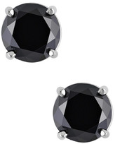Thumbnail for your product : Black Diamond 14K White Gold Solitaire Earrings - 2.00 ctw