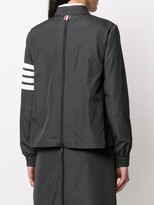 Thumbnail for your product : Thom Browne tricolor flyweight tech zip-gusset 4-Bar jacket