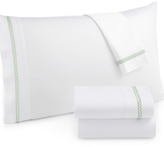 Thumbnail for your product : Westport CLOSEOUT! Leaf Embroidery Queen 4-pc Sheet Set, 300 Thread Count 100% Cotton
