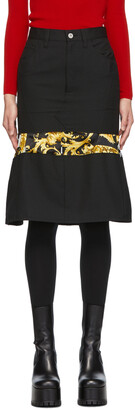 Junya Watanabe Versace Edition Tiered Scarf Skirt