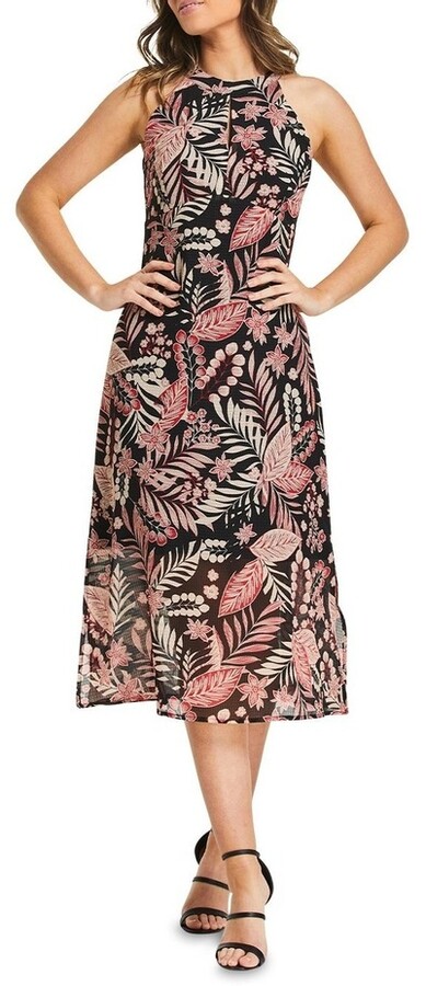 stella multi animal print dress