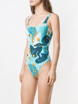 Thumbnail for your product : Lygia & Nanny Hapuna printed swimsuit