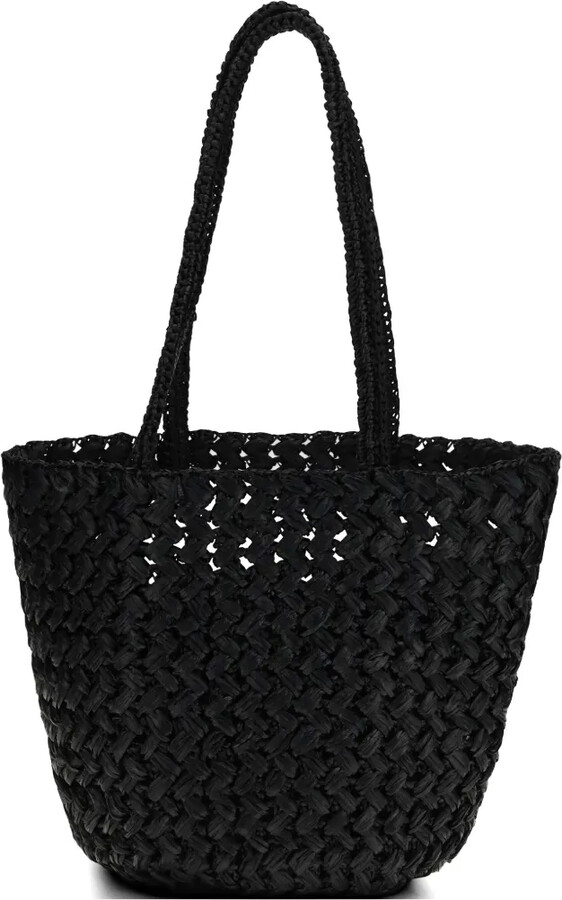 The Row Estelle braided tote bag