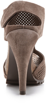Thumbnail for your product : Pedro Garcia Petunia Suede Platform Sandals