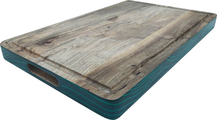 Temp-tations As Is Woodland 20" XL Mango Wood Cutting Board