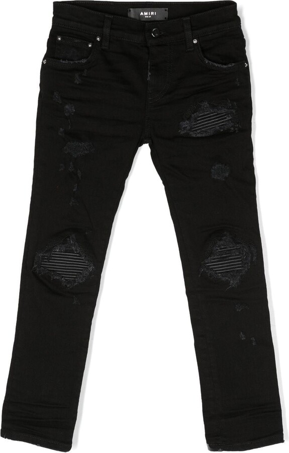 AMIRI KIDS Distressed Ripped Jeans - ShopStyle