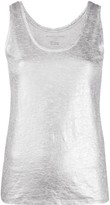 Thumbnail for your product : Majestic Filatures Metallic-Effect Tank Top