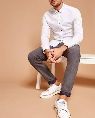 Ted Baker RIVTAPE Tapered textured chinos