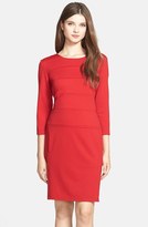 Thumbnail for your product : Taylor Dresses Seamed Ponte Sheath Dress