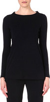 Thumbnail for your product : Maison Martin Margiela 7812 MM6 Boat-neck jersey top